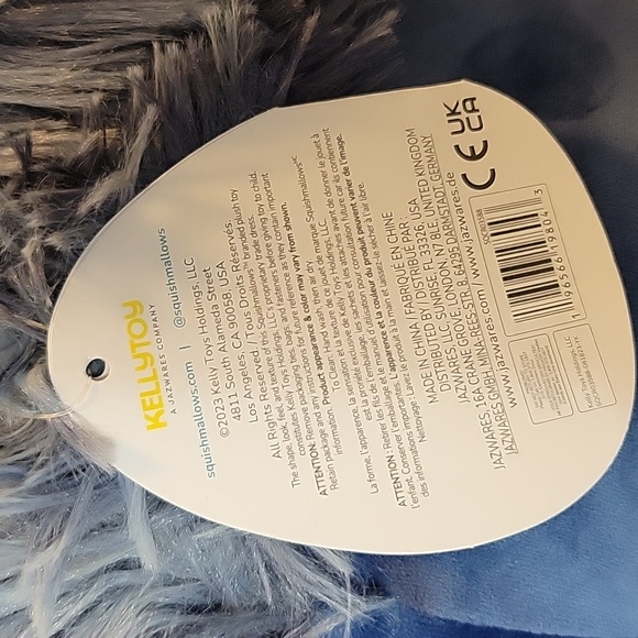 Squishmallow 11” DANI the Navy Blue Bigfoot Yeti EXCLUSIVE 2023 Rare - Picture 5 of 8